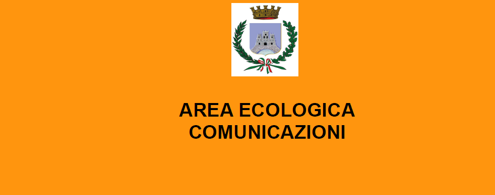 Area ecologica- avviso alla popolazione