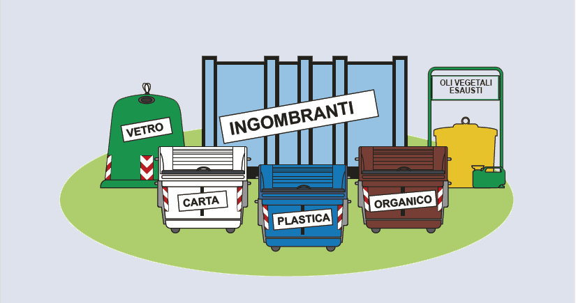 Riapertura centro di raccolta rifiuti
