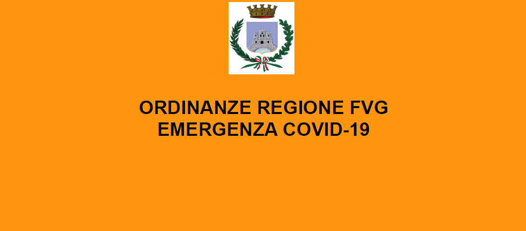 EMERGENZA COVID-19 - ORDINANZA REGIONE FVG n. 11/PC - 27/04/2020