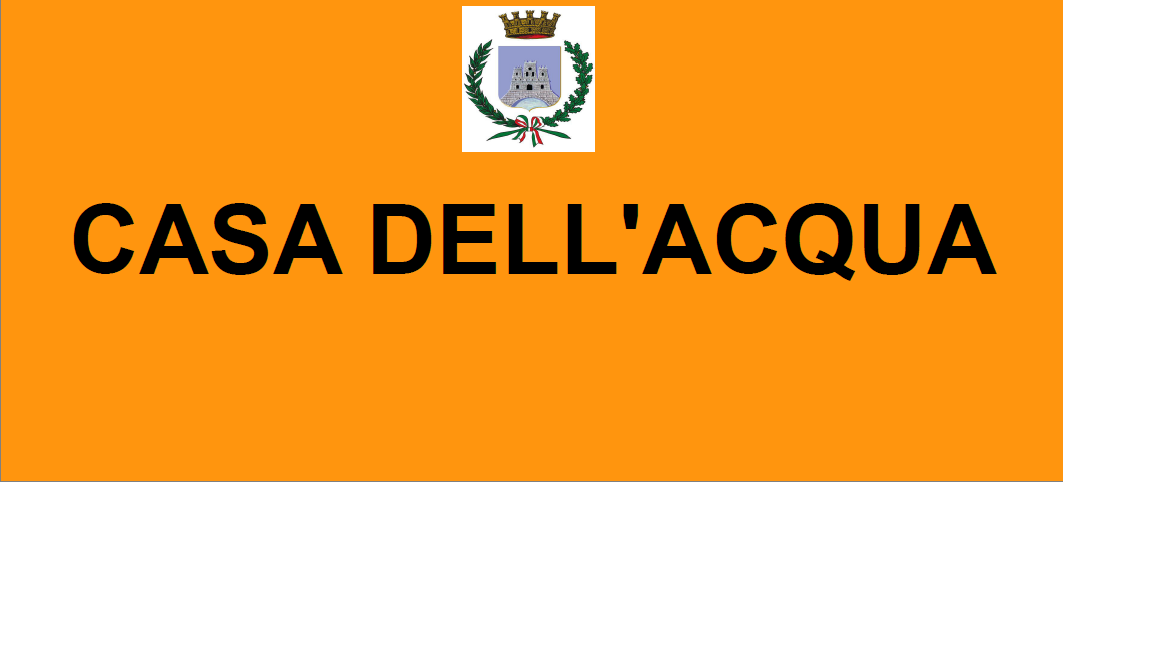 Apertura della casa dell'acqua - 04/05/2020