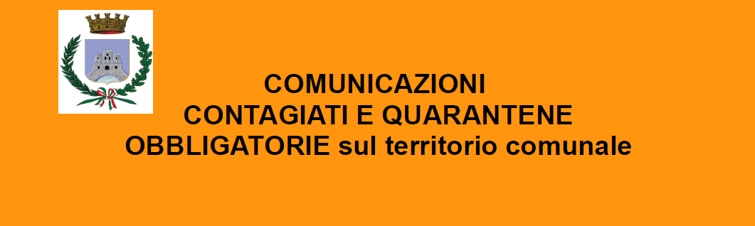 Emergenza covid-19 - comunicazione dell'amministrazione comunale – 21/09/2020