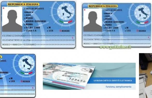 Rilascio delle carte di identità elettroniche su appuntamento