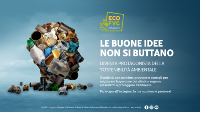 Campagna di comunicazione “Le buone idee non si buttano: diventa protagonista della sostenibilità ambientale”
