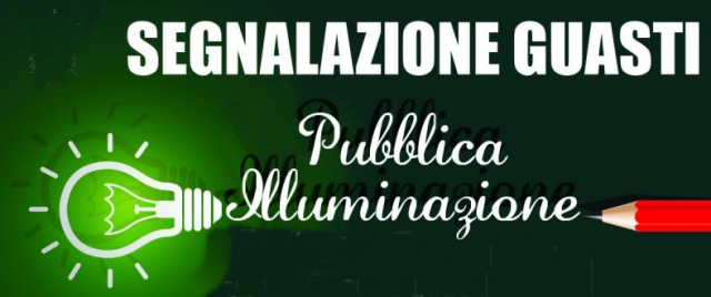 Segnalazione guasti - illuminazione pubblica