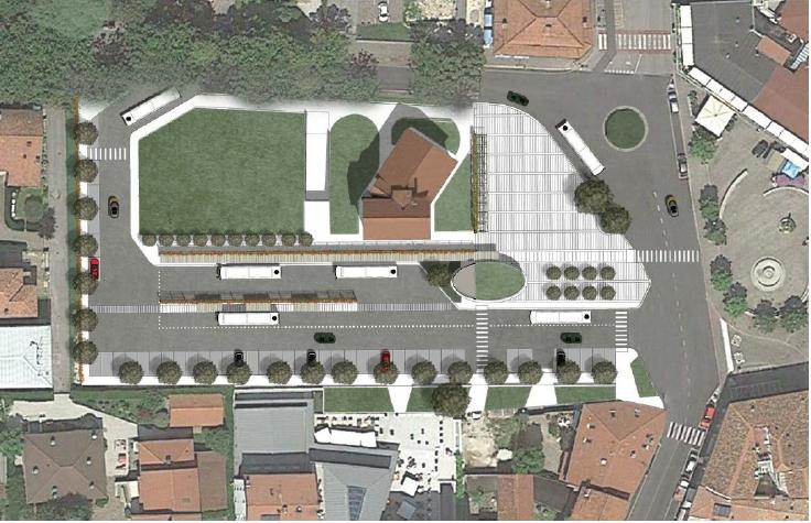 Presentazione proposta di fattibilità fermata attrezzata per le autocorriere in Piazza Libertà